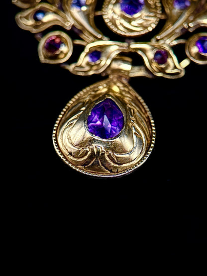 Iberian girandole earrings
