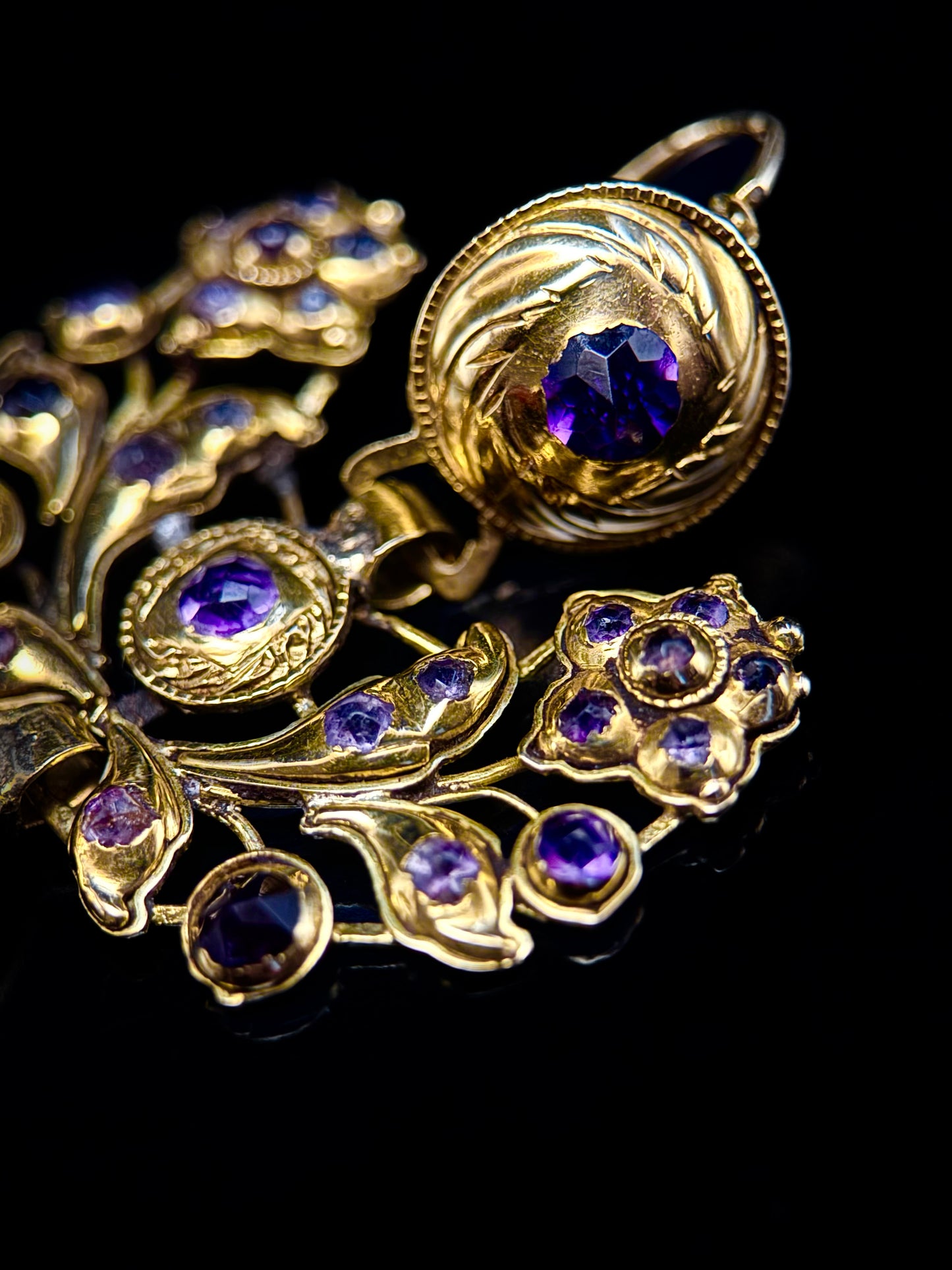 Iberian girandole earrings