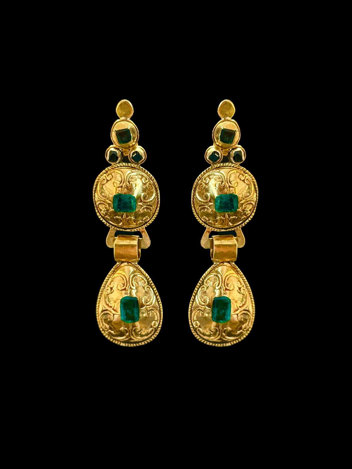 Boucles d'oreilles anciennes ibériques
