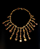 "Roi soleil" necklace
