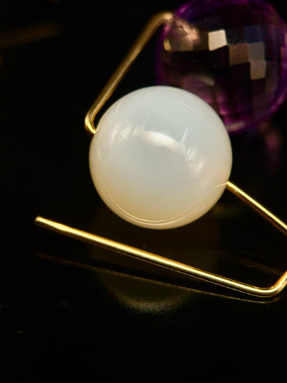 Boucles d'oreilles "Olympe" M