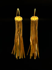 Indian Pompom earrings