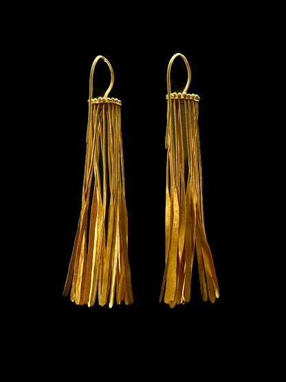 Indian Pompom earrings