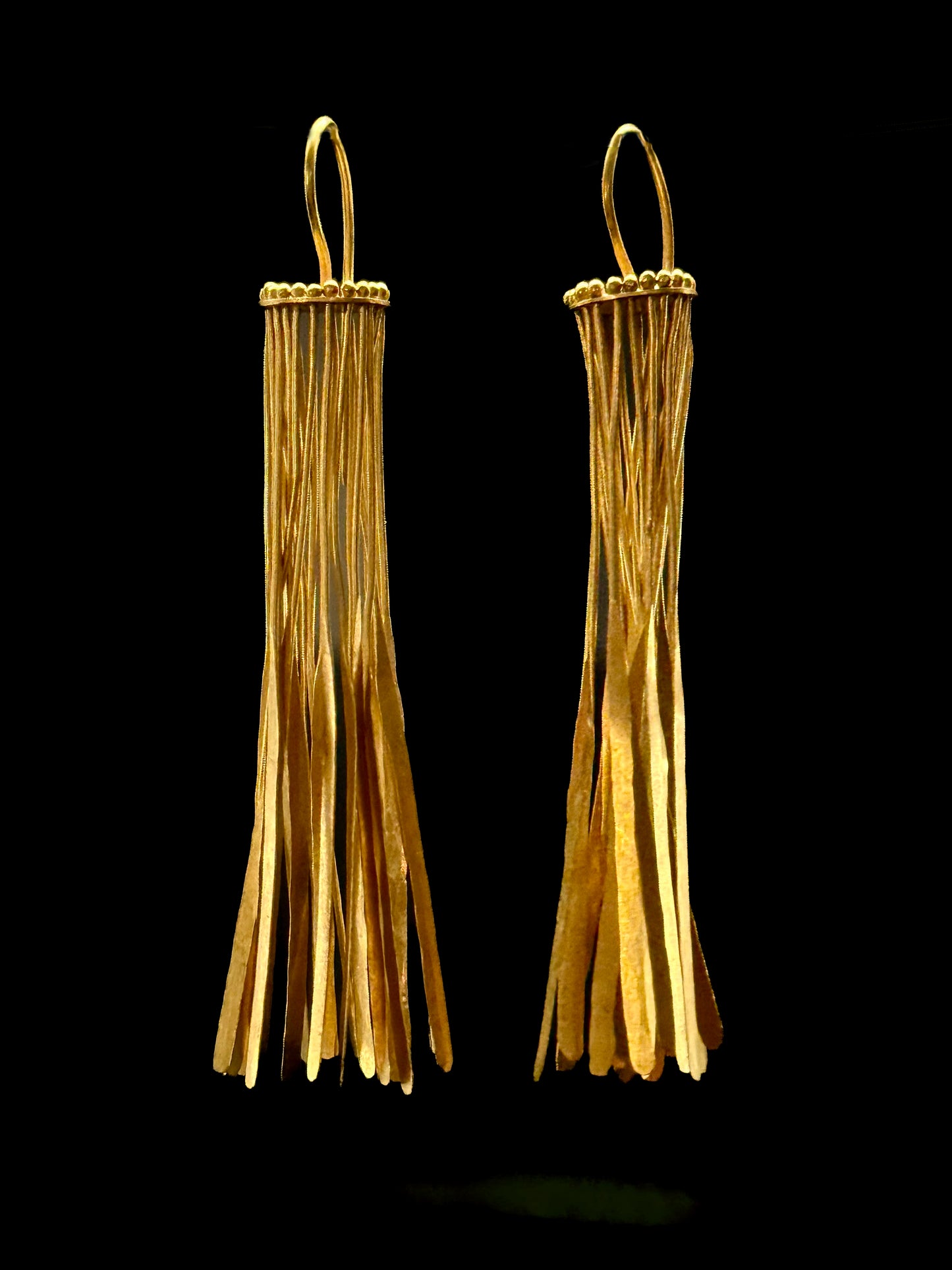 Indian Pompom earrings