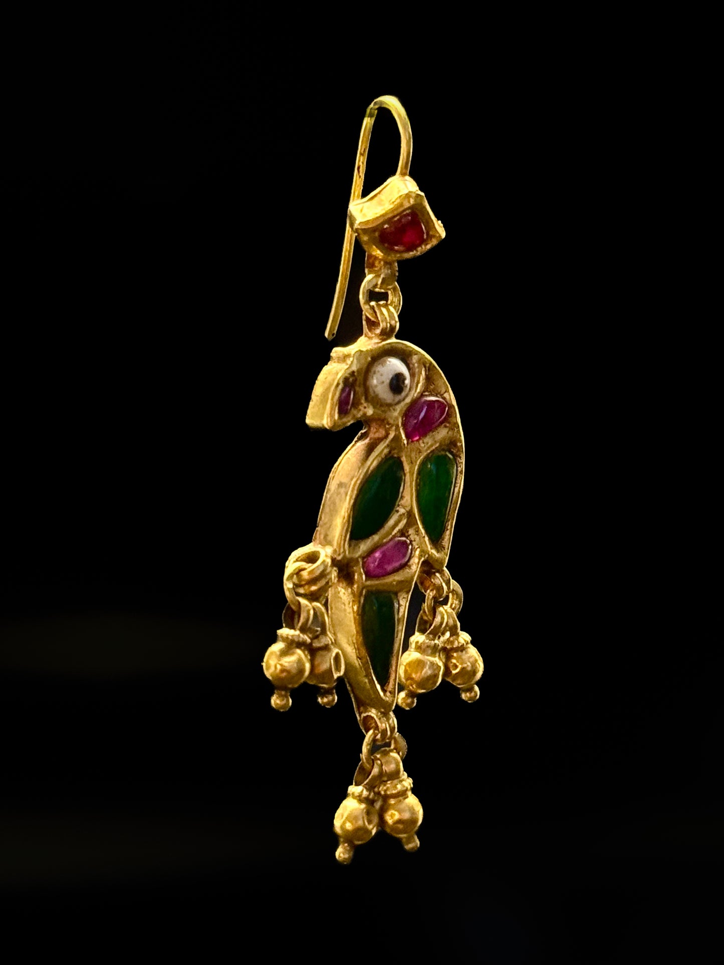 Indian parrots earrings