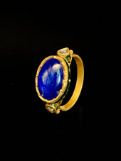 Indian enameled ring