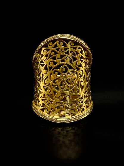 Indian lace ring