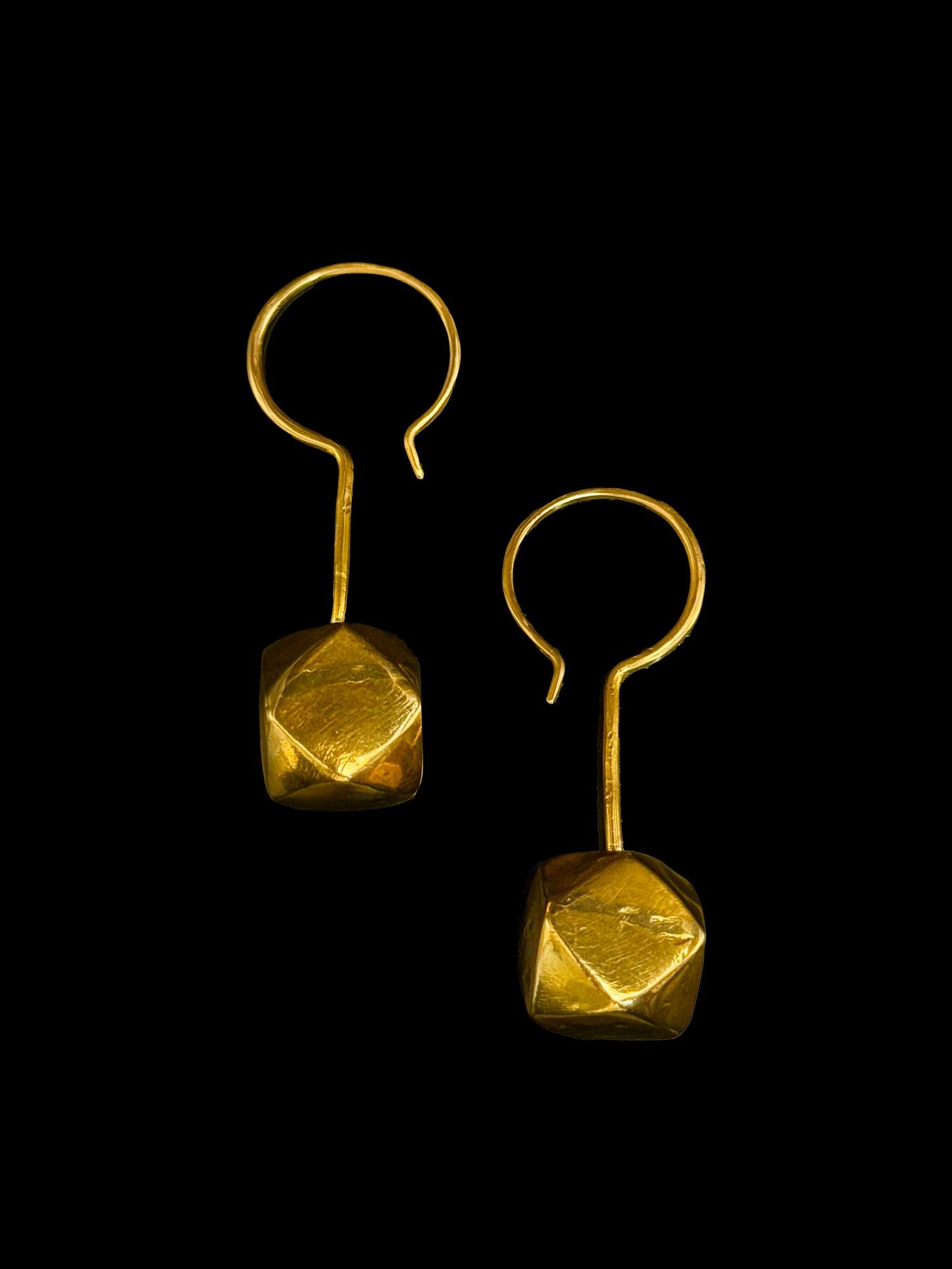 Boucles d'oreilles en perles indiennes