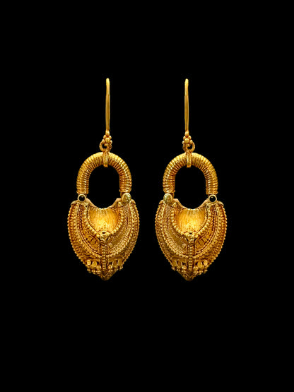 Boucles d'oreilles indiennes Tamil Nadu
