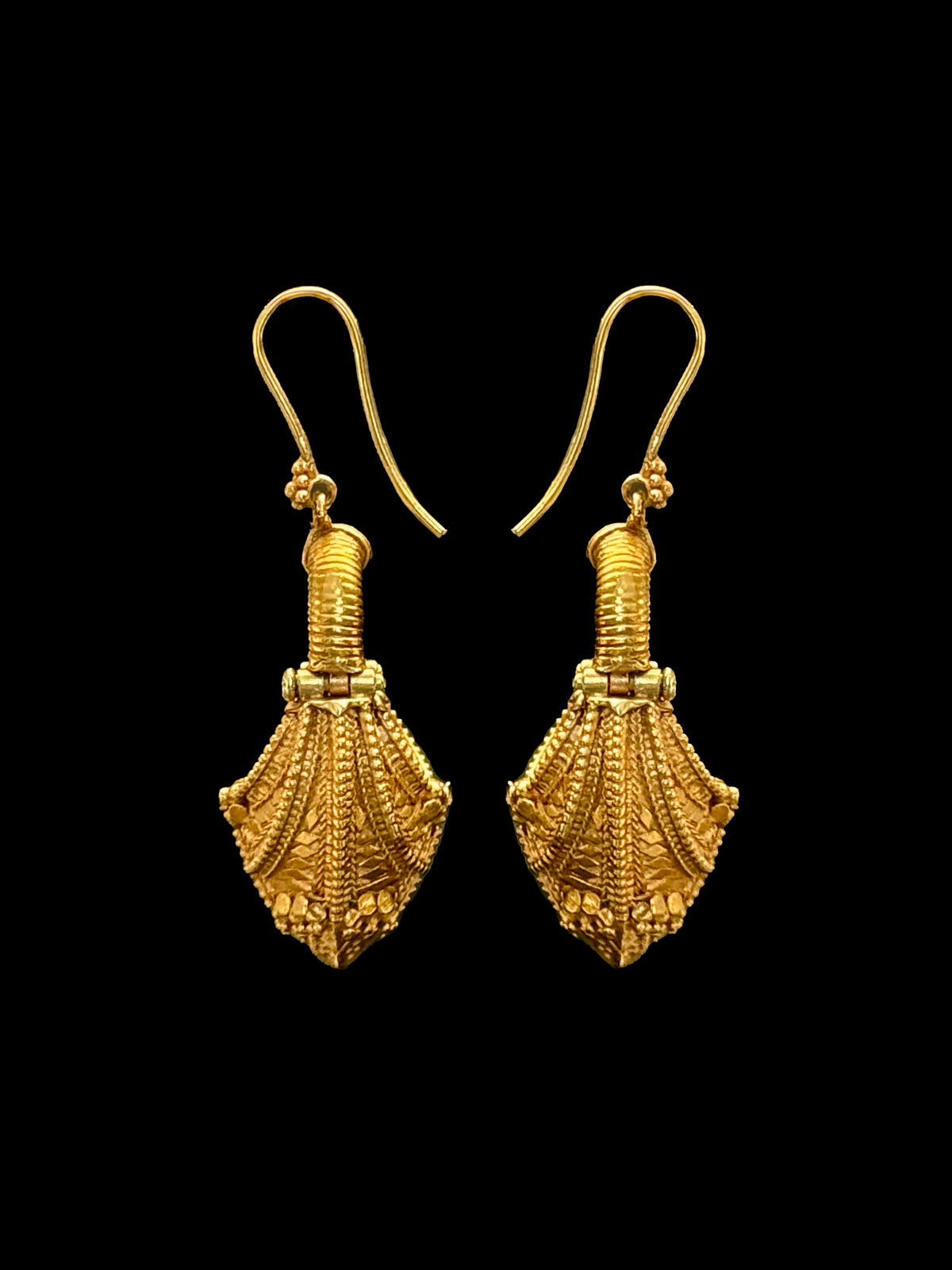 Boucles d'oreilles indiennes Tamil Nadu