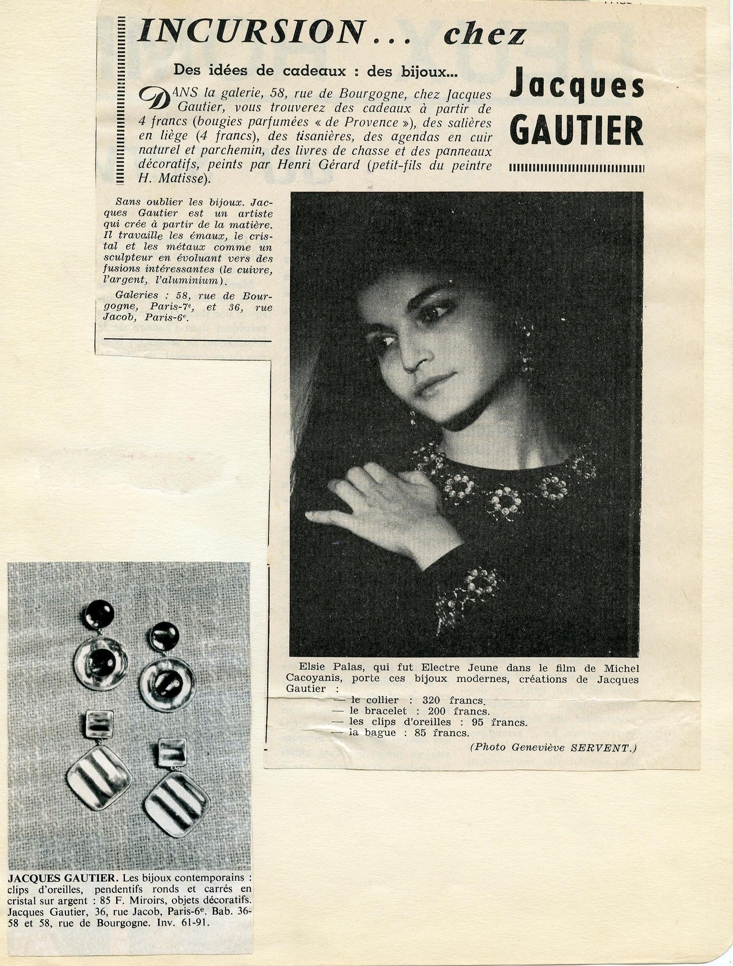 Bracelet Jacques Gautier