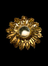 Mini mirror Soleil à pointes