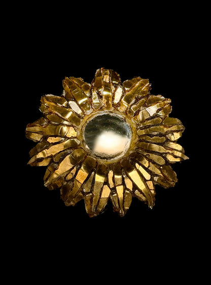 Mini mirror Soleil à pointes