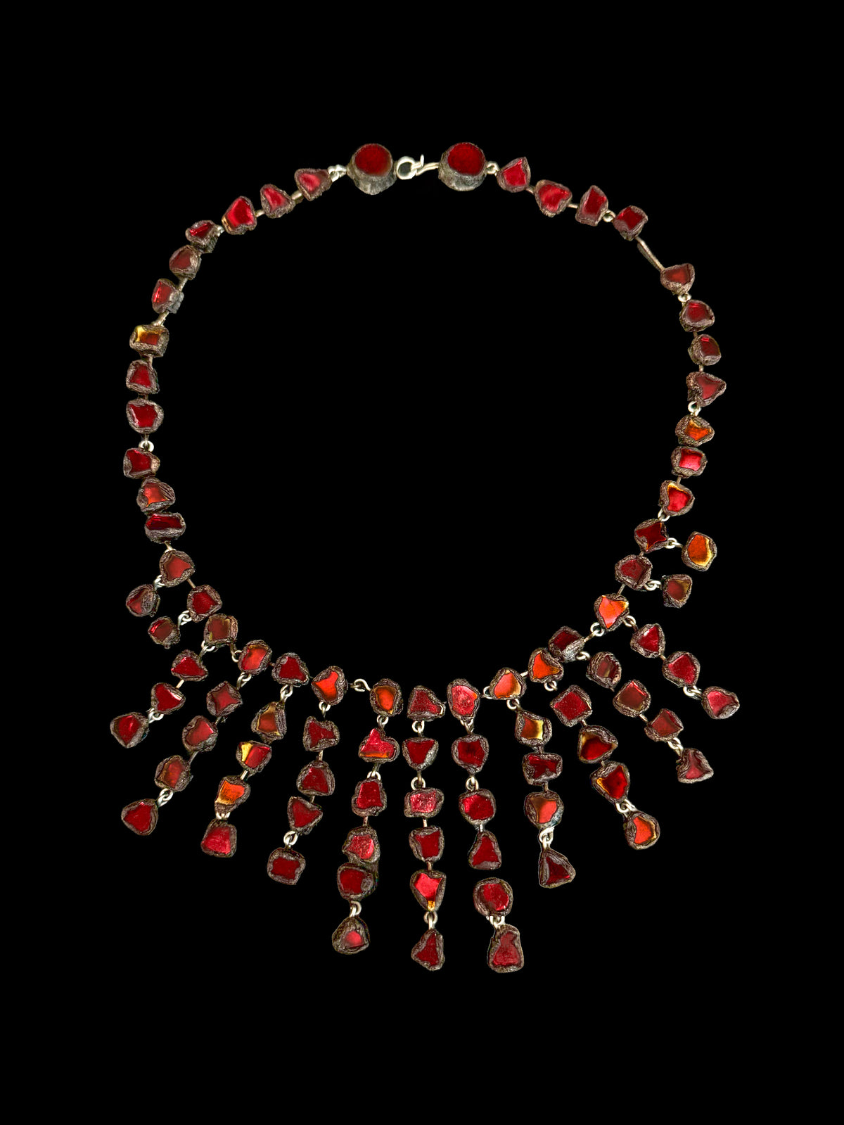 Collier Talosel rouge