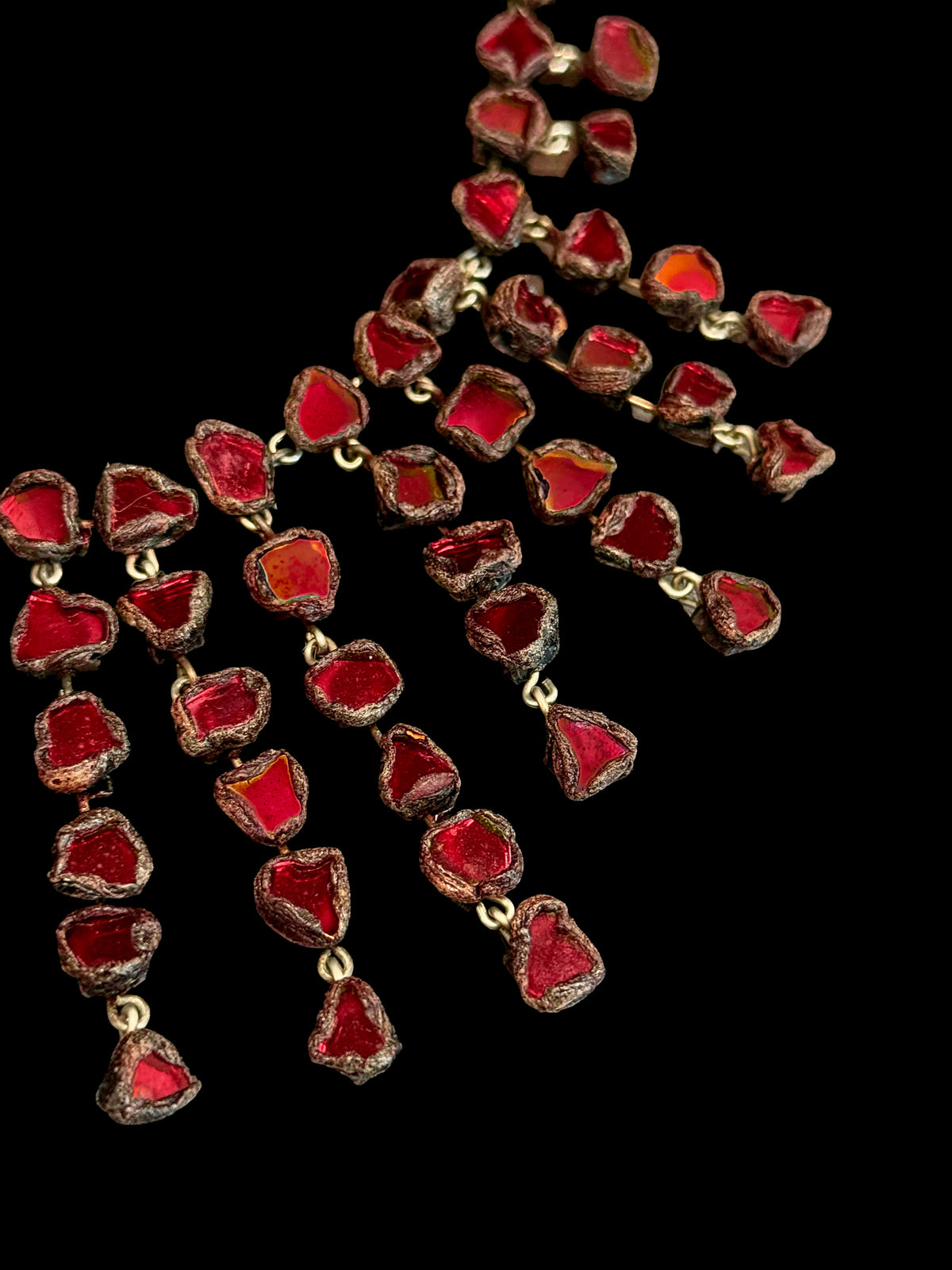 Collier Talosel rouge