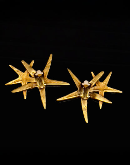 "Starfish" earrings