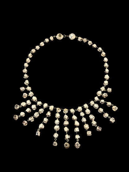 Green talosel necklace