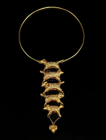 "Saute-moutons" necklace