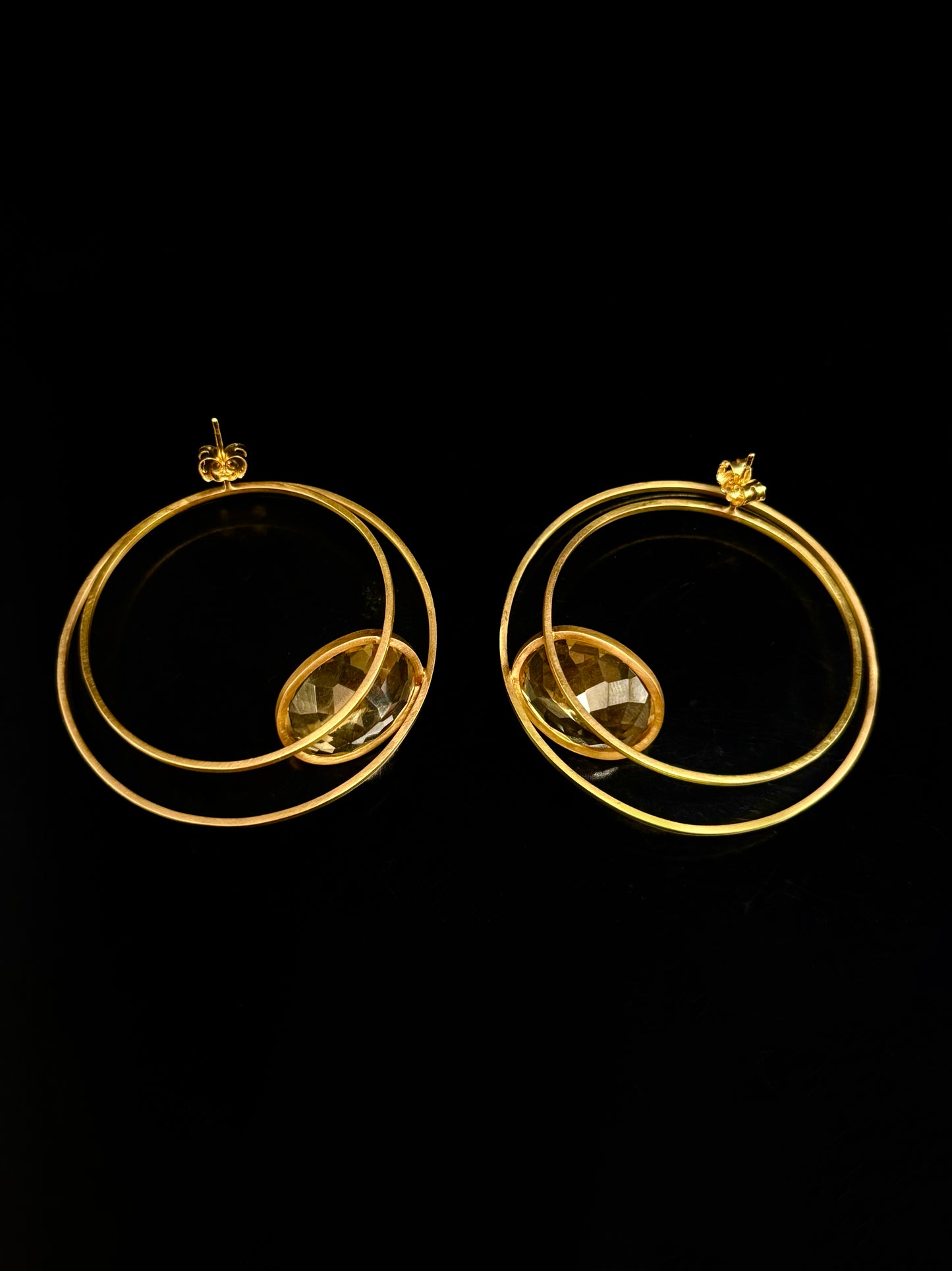 Boucles d'oreilles "L'attente"
