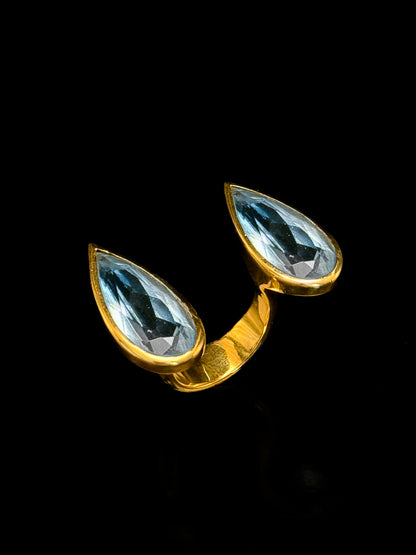 Aquamarine ring