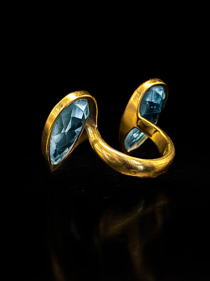 Aquamarine ring