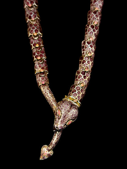 Snake necklace