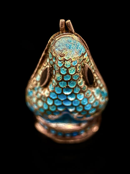 Boucles d'oreilles serpent