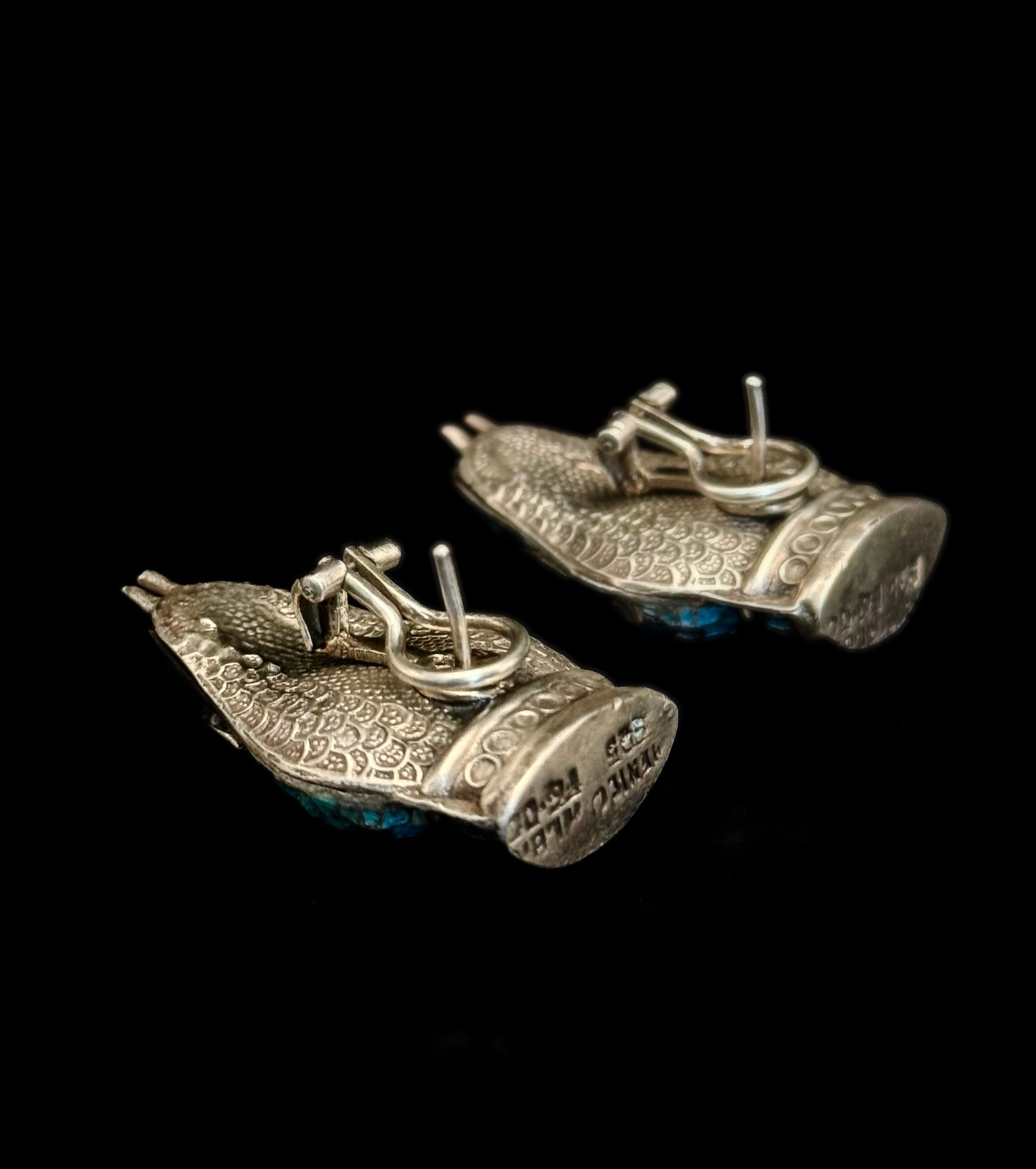 Boucles d'oreilles serpent