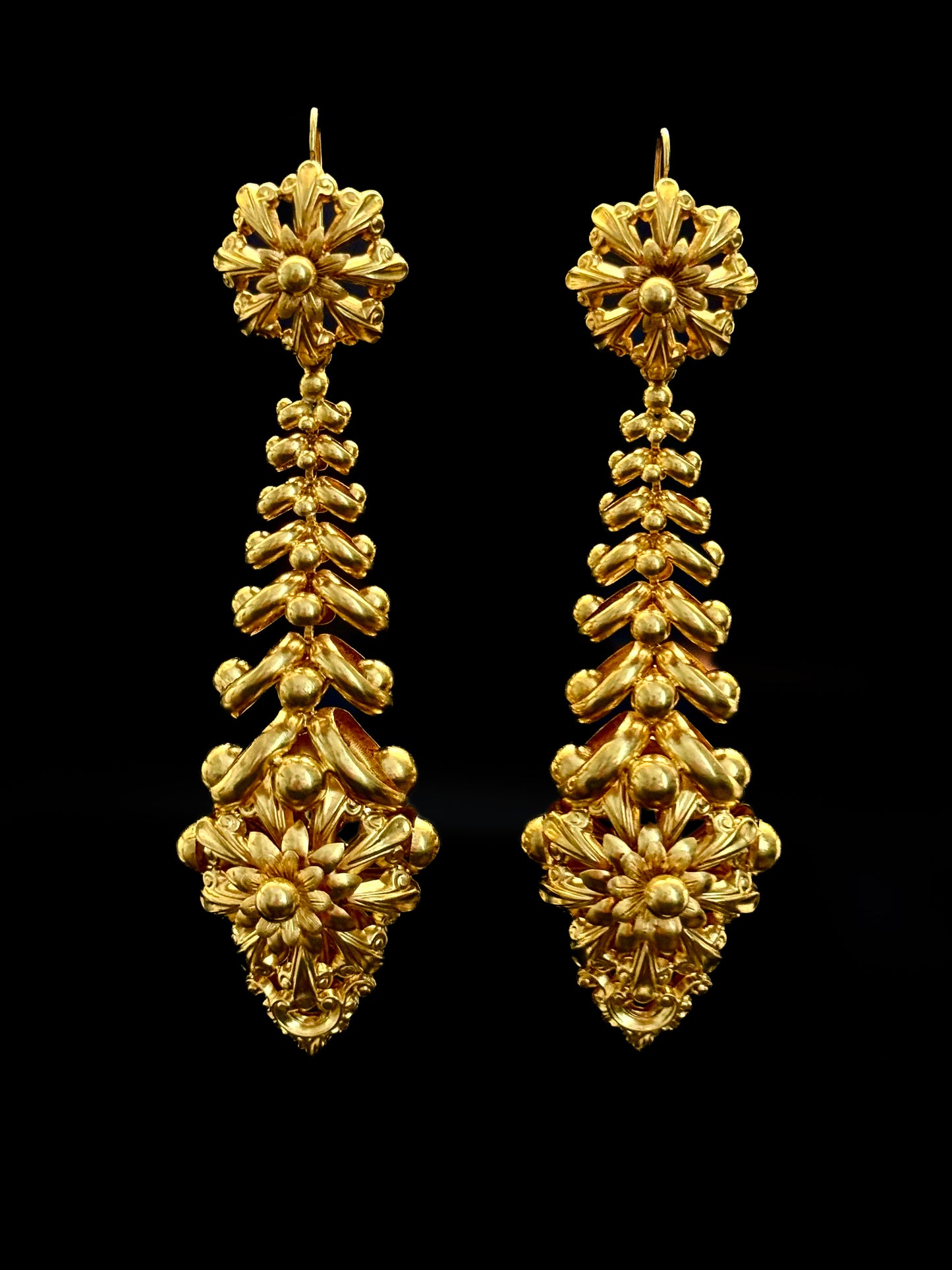 Boucles d'oreilles Boulonnaises Milanos