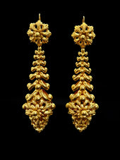 Boucles d'oreilles Boulonnaises Milanos