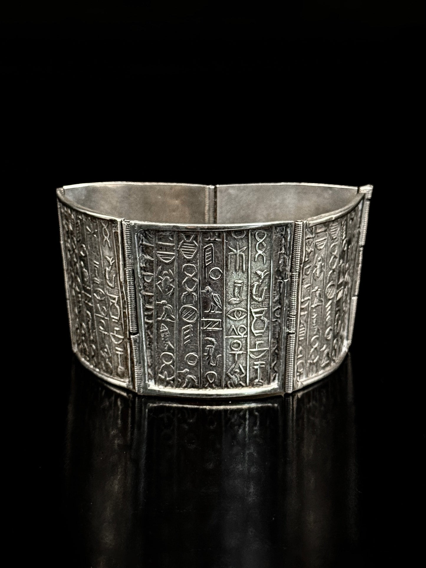 Egyptian hieroglyphs bracelet