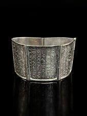 Neo egyptian hieroglyphs bracelet