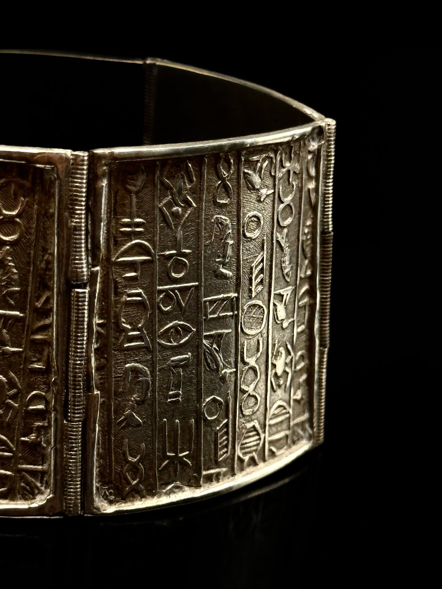 Egyptian hieroglyphs bracelet
