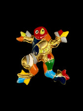Broche grenouille
