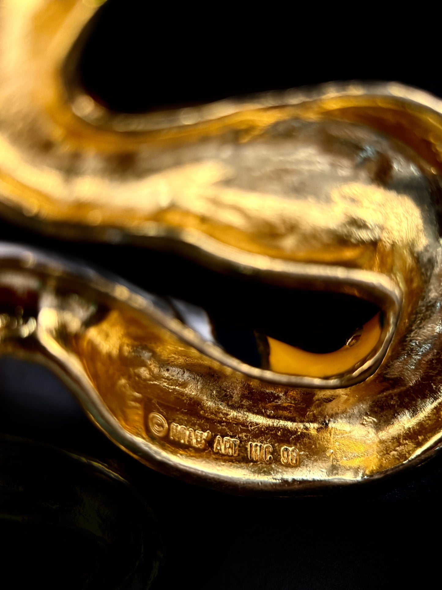 Broche serpent
