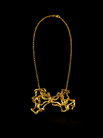 collier "nœud papillon"