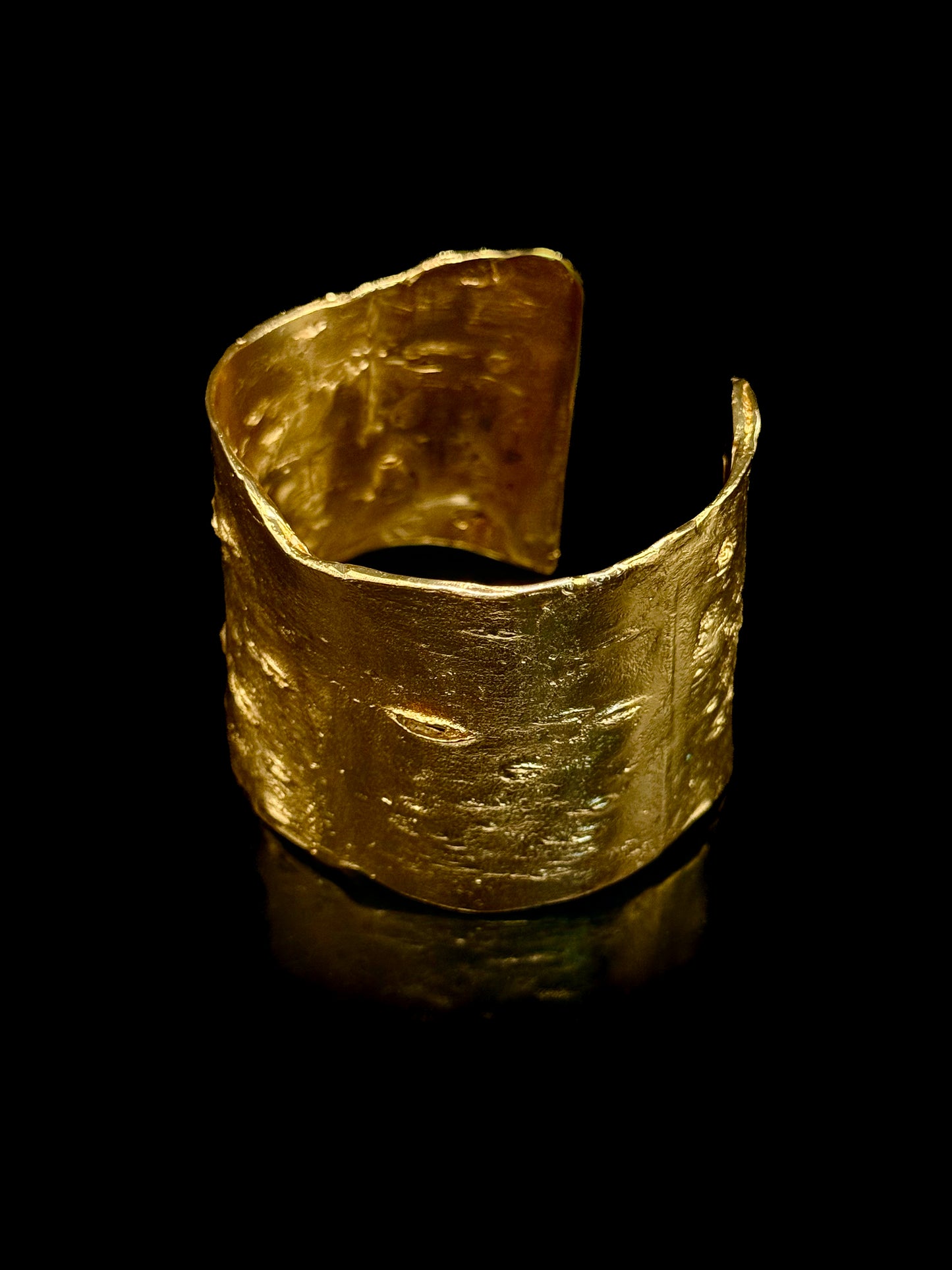 "Ecorce" large bracelet