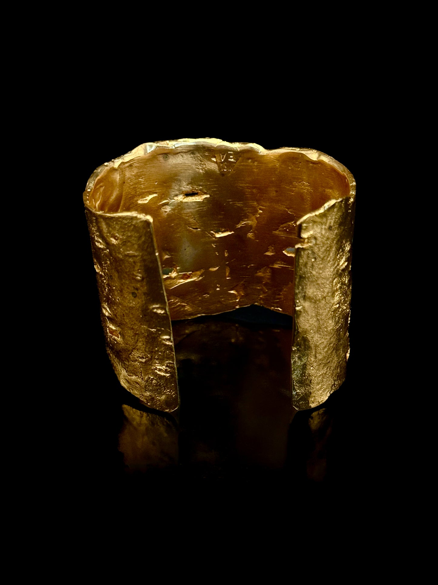 "Ecorce" large bracelet