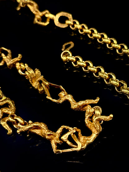 "Dance" sautoir necklace