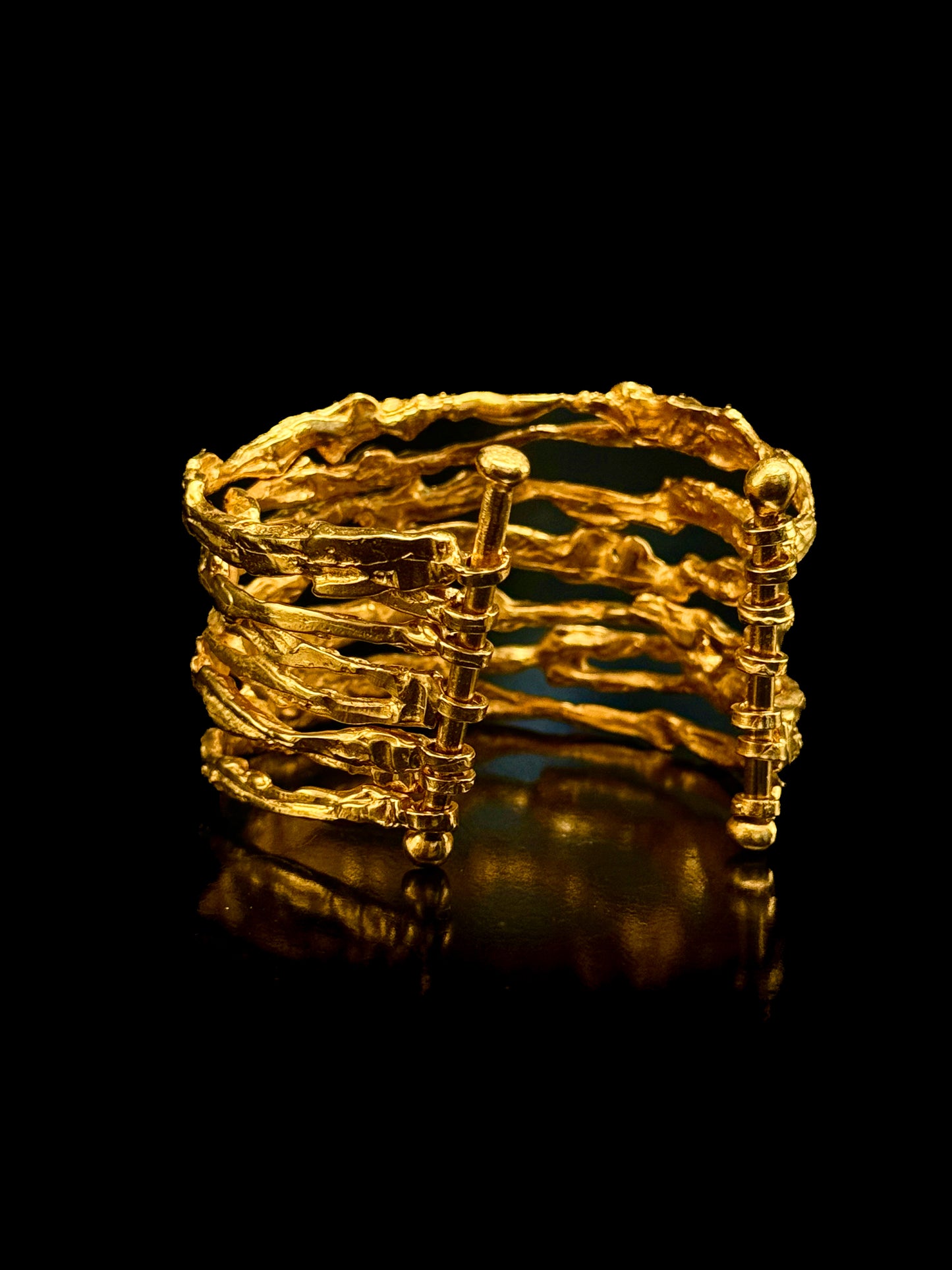 "Figures" bangle bracelet