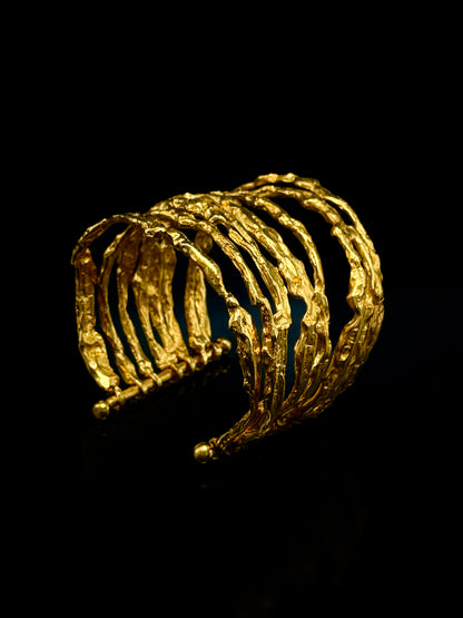 "Figures" bangle bracelet