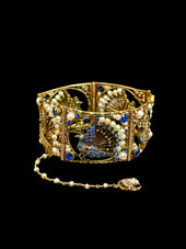 Peacock bracelet