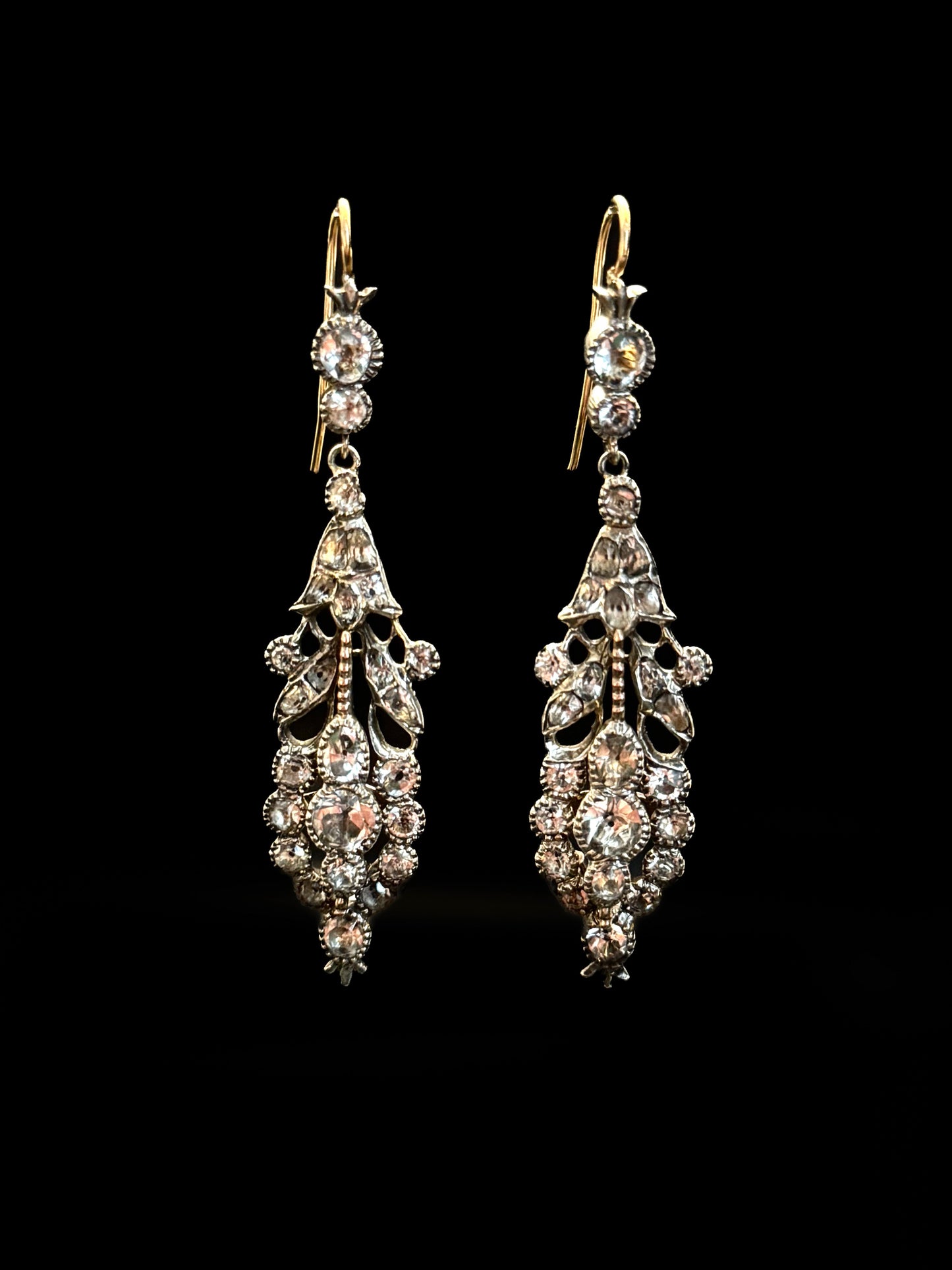 Rhinestone earrings