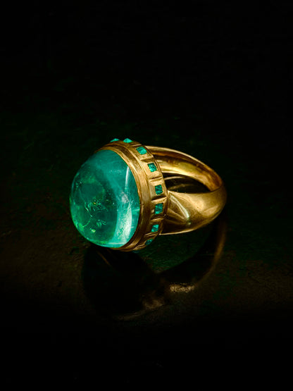 Aquamarine ring