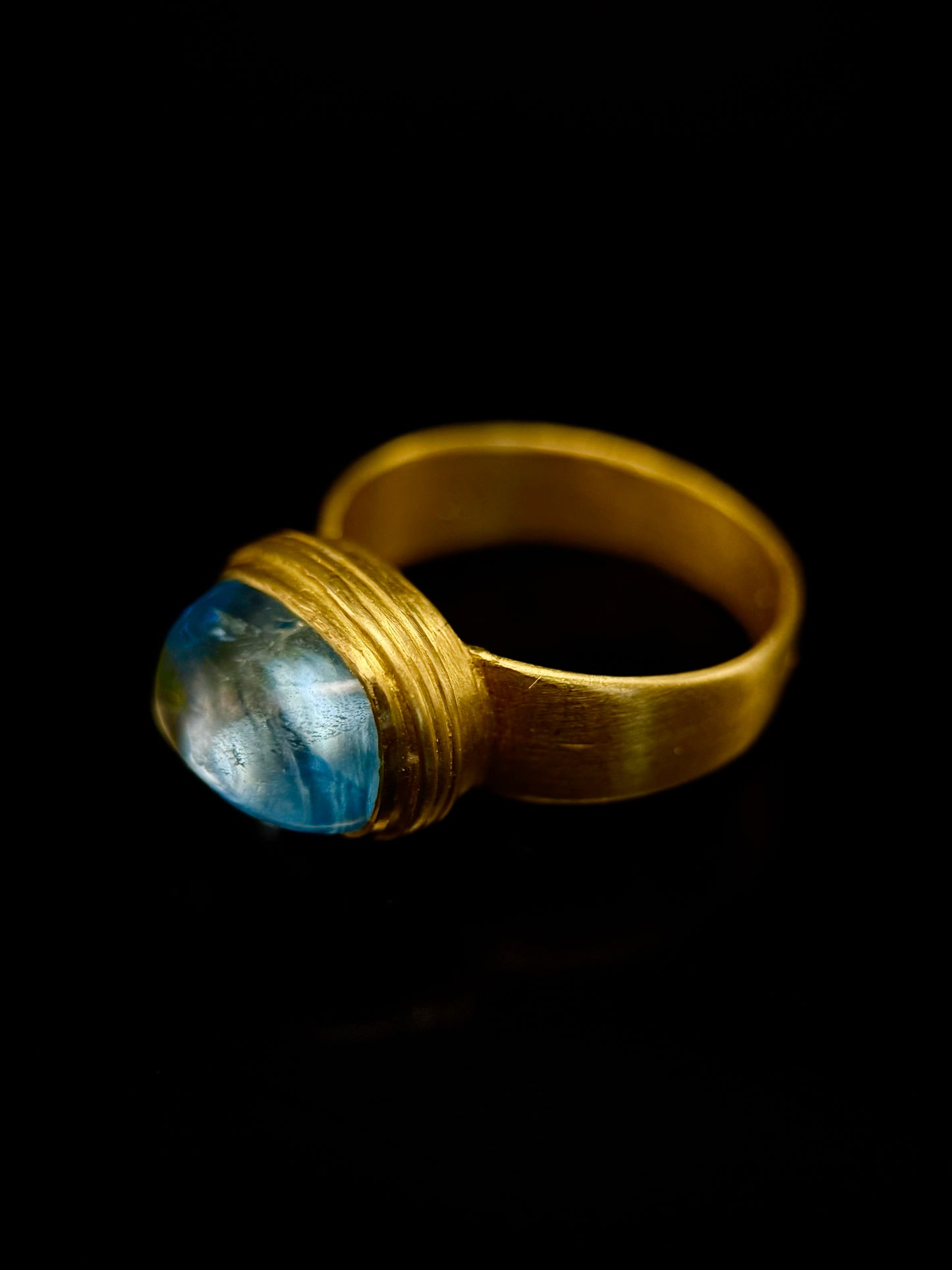 Aquamarine ring
