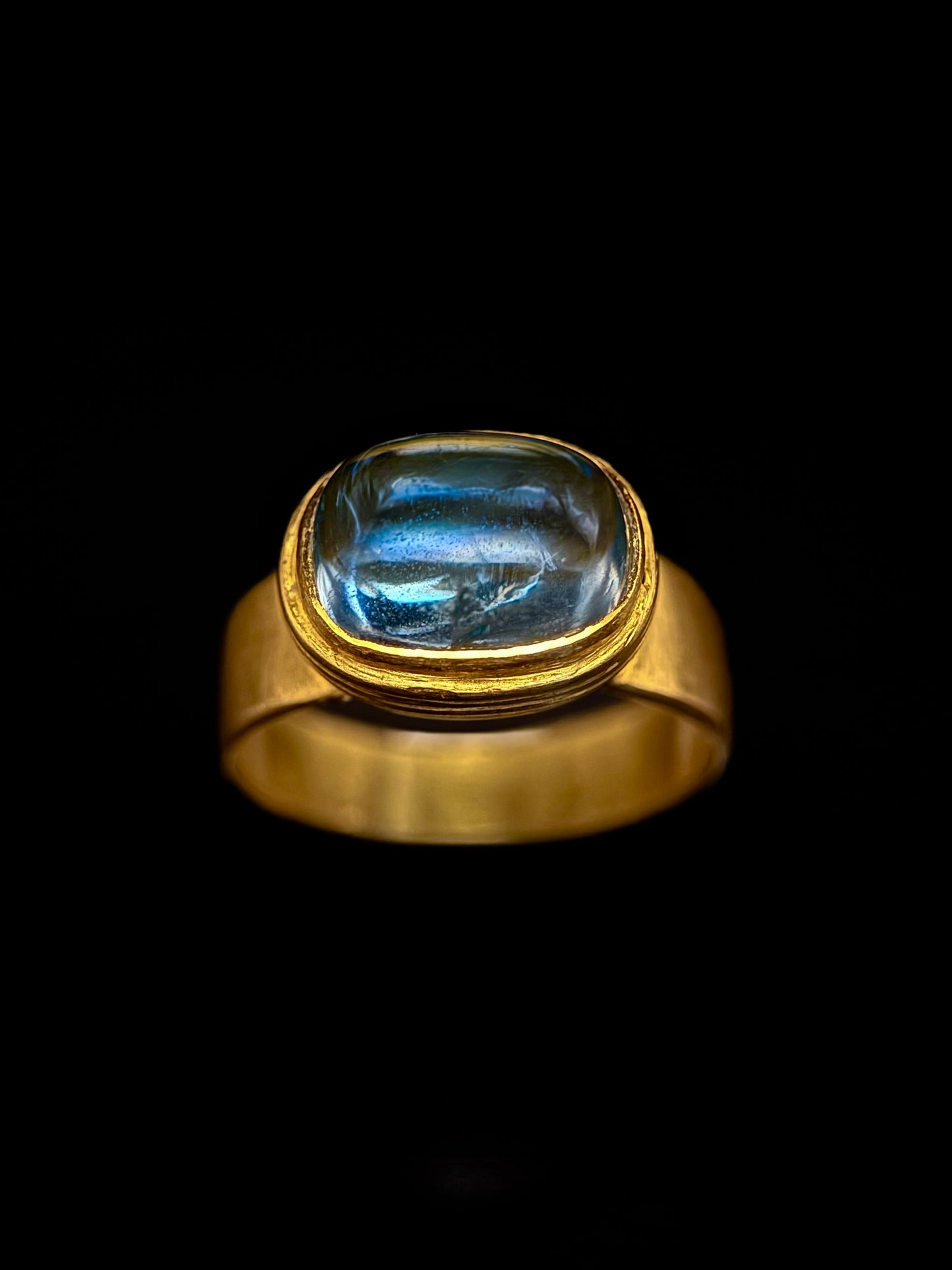 Aquamarine ring