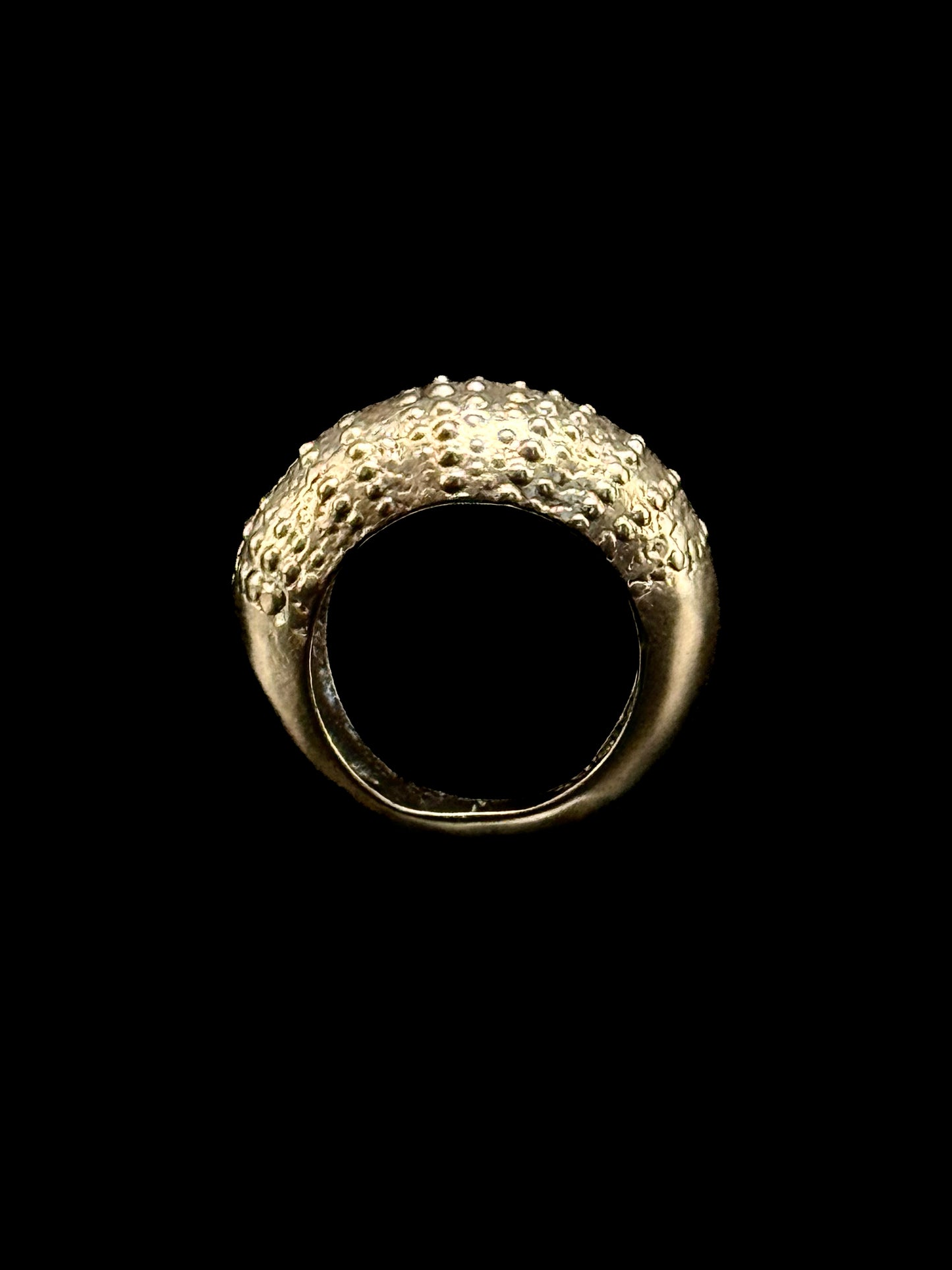 "Sea urchin" ring
