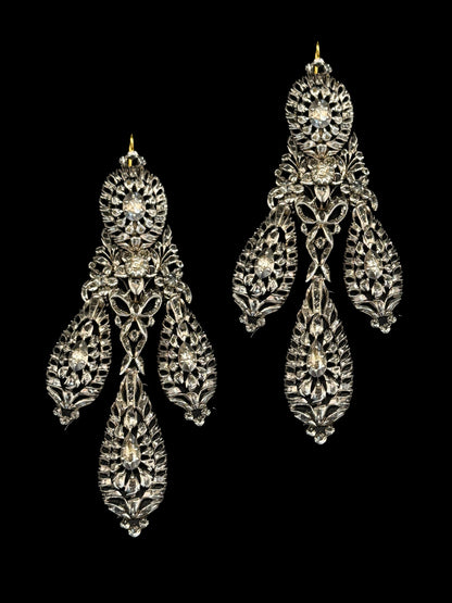 Iberian girandole earrings