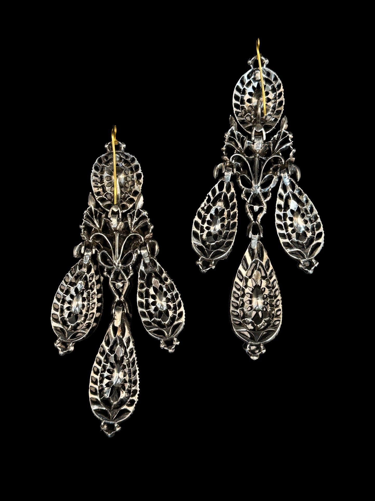 Iberian girandole earrings