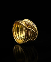 Snake diamond ring